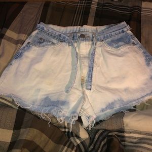 Handmaid Jean Shorts